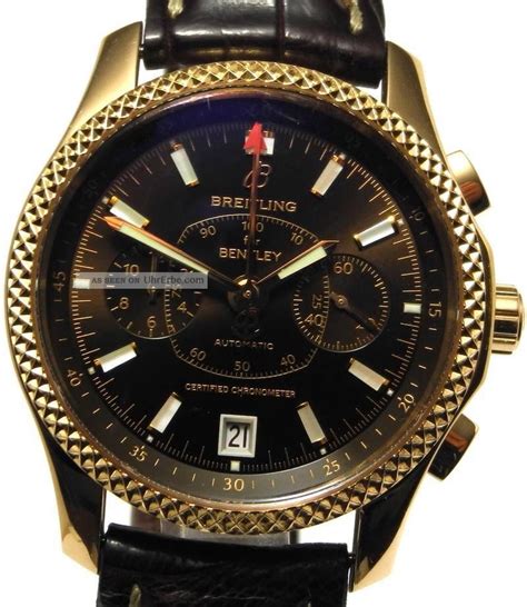 breitling bentley lederband